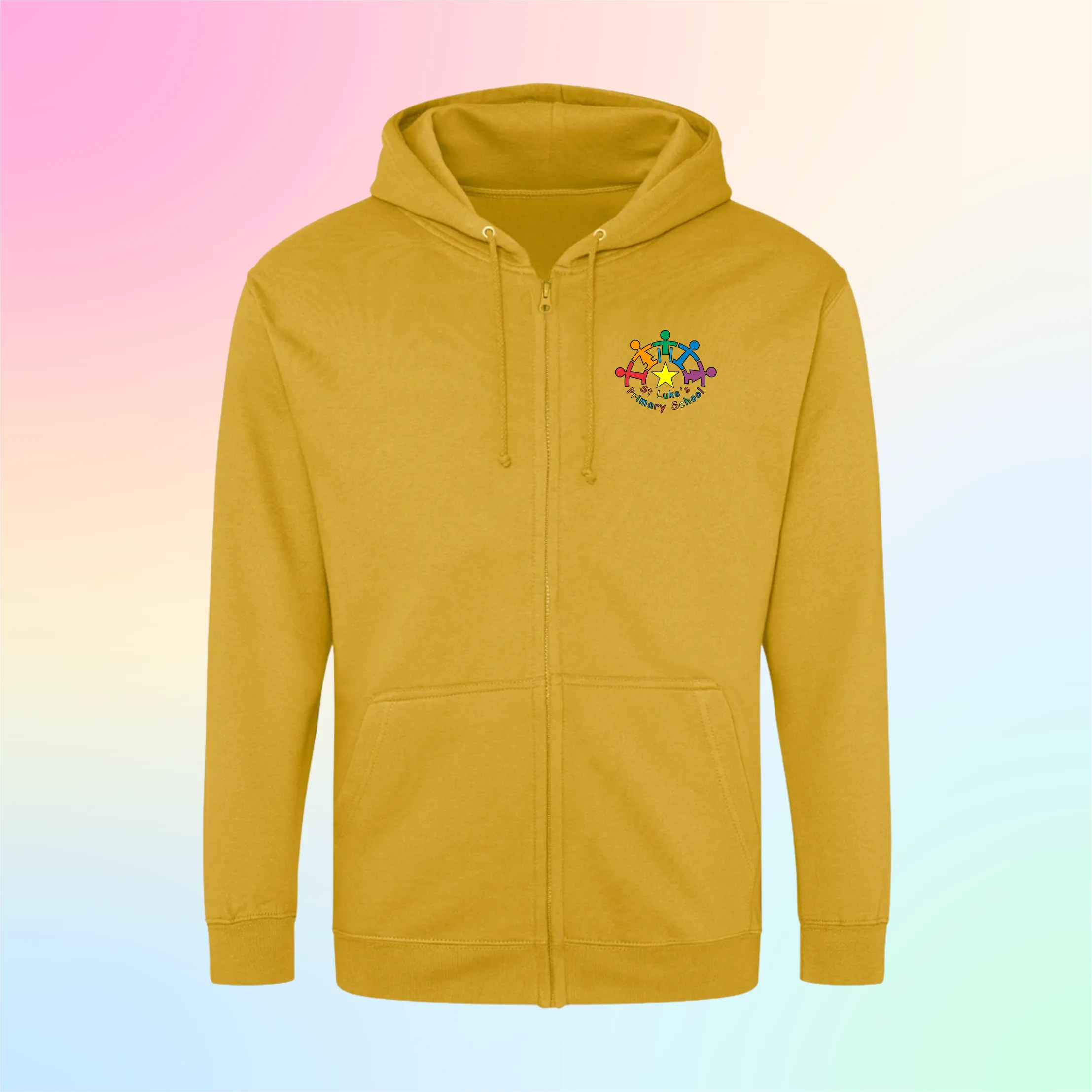 st lukes logo zoodie