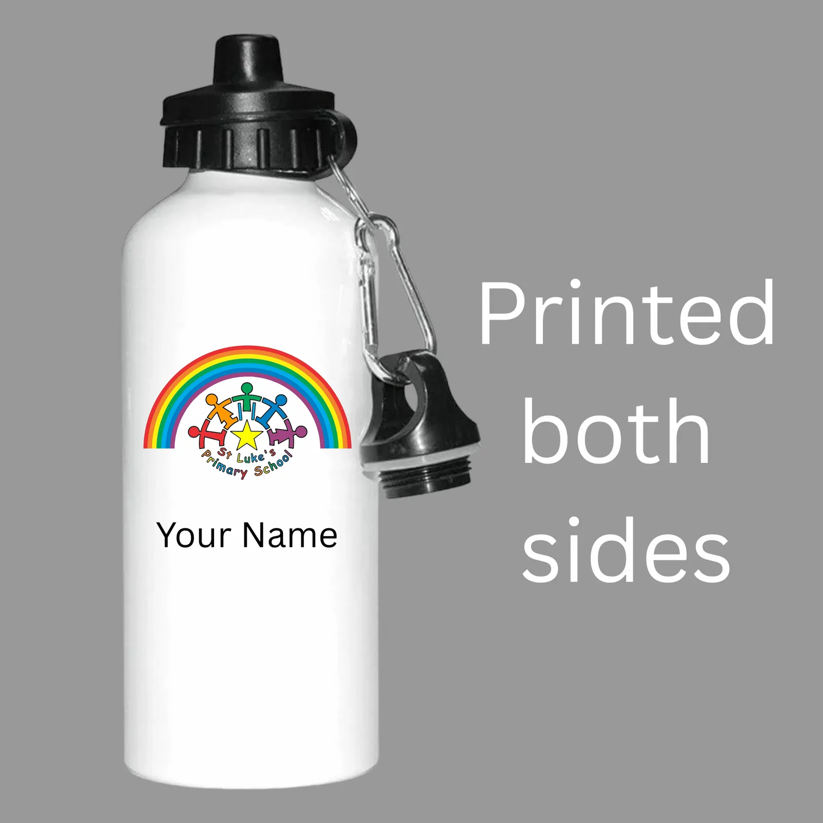 St Luke's 600ml Aluminium Water Bottle