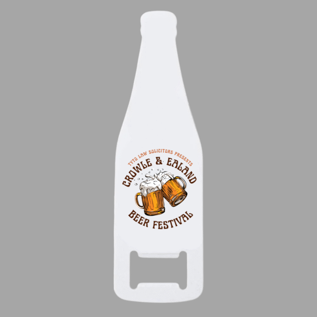 Crowle & Ealand Beer Festival Bottle Opener